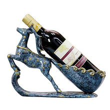 ASDFGHJKL Cremagliera del Vino Rosso, Decorazione della Famiglia Arredamento di Cervo Europeo-Stile per Soggiorno Armadietto del Vino Decorazione