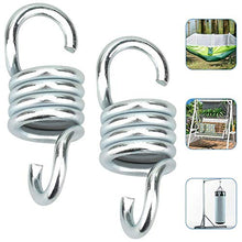 Lhbfcy Sospensione Molla per Amache Molle Swing per Giardino Amaca Estensione Molla Appendere Amache Dondolo Swing Molle per Dondolo da Giardino in Acciaio Inox Spring per Appendere Amache E Dondoli