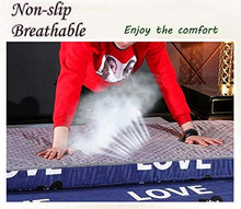 YOLL Portatile Pieghevole Futon Materasso Matrimoniale Singolo da Terra Tatami stuoie, Addensare Trapuntato Stile Giapponese Futon Rilievo di Materasso Coperta Campeggio per Dormitorio