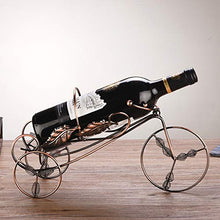 Lxlxq Cremagliera del Vino di Colore di Rame Antico di Stile Europeo Cremagliera del Vino dell'Annata Ornamenti di Ferro battuto di Modo Semplice cremagliera di Bottiglia di Vino Semplice