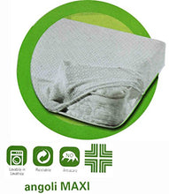 CASA TESSILE Coprimaterasso Sanity Spugna con Angoli cm 90x200+25 Singolo Proteggi Materasso con Angoli