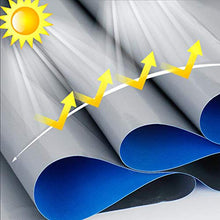 Teloni Addensati Rivestiti In PVC,Tela Cerata Resistente Con Occhielli,Resistenza Allo Strappo Anti-ossidazione A Prova Di Muffa,Copertura Per Piante Con Protezione Solare An(Color:T1,Size:6 × 6 m)