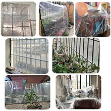 FCXBQ Tenda di Tela Cerata Tela Bordo Ombreggiatura Copertura Impermeabile Rete in plastica Protezione Solare Isolamento ombreggiante Trampolino Esterno per Auto ， 22 Dimensioni (Colore: trasparen