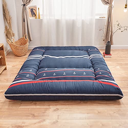 HUANXA Giapponese Pieghevole Materasso Futon, Lavare in Lavatrice Materasso Materasso Tatami per Ospiti più Dimensioni Materasso per Letto Giapponese-C-100x200cm(39x79inch)