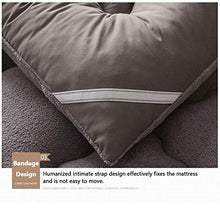 CAICAIL Futon Tradizionale Giapponese, Materasso da Pavimento Morbido Futon Traspirante, Materassino Doppio Ripiegabile in Tatami Caldo Spesso,3,D