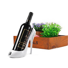 Kicode forma scarpa tacco alto Wine Bottle Holder Elegante Wine Rack Accessori per la decorazione domestica