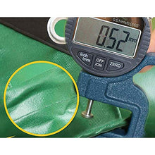 MTYLX Grande Tela Cerata Resistente, Teloni, Protezione Solare Impermeabile Antipioia per Giardino, Copertura per Auto 520G / M²,Verde,3 × 4 M