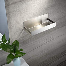 Deprik Mensola Bagno - Autoadesiva Mensola Doccia Organizzatore da Parete SUS 304 Acciaio Inox