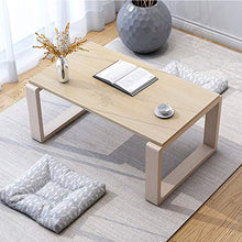 Heqianqian Tavolino da caffè con Contenitore Moderno Rustico Comodino per Camera da Letto Espresso Comodino Adatto per Qualsiasi Stanza e corridoio mobili, Legno, B, 100x54x40cm