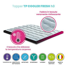 Il VERO Topper che migliora e RINFRESCA il materasso, correttore per chi soffre il caldo di notte 100% ANALLERGICO e RINFRESCANTE. Topper H3cm morbido e fresco - TP COOLER FRESH king size 180x190