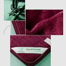 YOLL Materasso Singolo Matrimoniale 90x200~180x200cm futon Pieghevole e Arrotolabile Materassi da Terra futon Trapuntato salvaspazio tessuto Antiacaro futon bambini/Red / 90 * 190cm