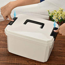 Medicine box Cassetta di Pronto Soccorso Portatile per Uso Domestico, classificazione dormitorio per Studenti, Scatola di Pronto Soccorso 28,5 × 21,5 × 17 cm