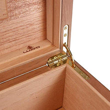 CLJ-LJ Patina Opaca humidor Spagnolo Legno di Cedro humidor sigari Cabinet Classica Atmosfera Piccolo