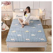 Materasso Pieghevole in Peluche Spesso in Velluto Tatami, Materasso Futon Per Campeggio Domestico Tappetino Tatami Yoga, Cuscino Futon Giapponese Traspirante Adatto Alla Pelle,D-150 * 200cm