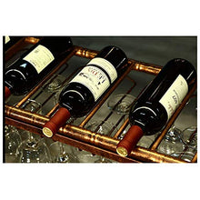 LWW Wine Rack, cremagliera soffitto Vino/regolabile altezza d'attaccatura della cremagliera della bottiglia di vino del ferro del metallo cremagliera Wine Glass,150 30cm *