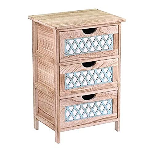 Vacchetti Anversa Mobiletto, Legno, Multicolor, Medio