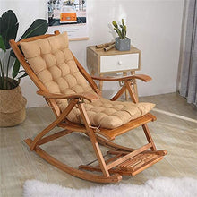 eewopjkj Cuscino per Lettino Prendisole Supporto per Schienale Alto Addensare Cuscino per Sedia Relax Extra-Large Cuscino reclinabile Cuscini per Sedia a Dondolo Cuscini da Giardino-Kaki 40x110 cm