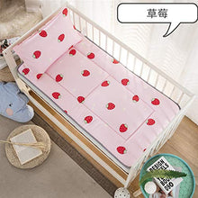 JiaQi Morbidissimo Bambino Materasso,ipoallergenico Traspirabilità Imbottita,Tatami Materasso Pieghevole Lavabile Comfort Stuoia Pisolino Sensazione di Peluche Trapuntato-e 70x150cm(28x59inch)