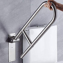 Maniglioni da bagno Non Slip pieghevole Supporto maniglia Ferroviaria, Bagno corrimano sedia a rotelle Anziani WC maniglia di sicurezza di slittamento disabili Gestire le donne incinte Accessori da ba