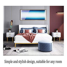 GXT WGZ- Comodino Camera Locker, Camera da Letto Comodino, Soggiorno Locker, Living Room Divano Fianco del Mobile (Color : White-b)