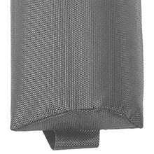 POFET - Cuscino per poggiatesta per sedia pieghevole da spiaggia, per giardino, picnic, spiaggia, colore: grigio
