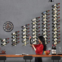 FWZJ Wine Lovers/Wall Mounted Wine Rack, Wall Mount Wine Bottle Storage Rack, Cork Storage Store Red, White, Champagne, Home & Kitchen Décor Storage Rack Display
