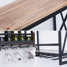 Xiaojie stile europeo caldo stile ferro arte rack vino set montato a parete