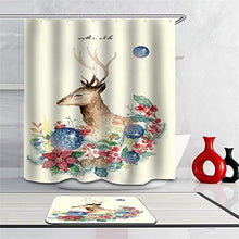 LIYAN Combinazione Bagno. Immagini Chiare E Colori Vivaci Rendono Il Tuo Bagno Pieno di Vita. Accessori da Bagno. Renna. Fiore.