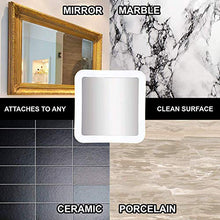 GSAGJjz LED Travel Vanity Mirror Magnifier 16 Luci LED e Touch Screen Rotazione di 360 Gradi Specchio ingranditore Specchio per Il Bagno Specchio per Il Trucco