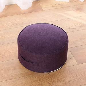Tonda Piano Cuscino Ammortizzazione Seduta, Portatile Divano Pouf Ottoman Poggiapiedi Giapponese Futon Tatami Thick Cuscino da Terra per Soggiorno Balcone-m 38x20cm(15x8inch)