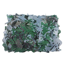 AWCPP Netting Camo Shading Net Net Army Netting Camouflage Netting | Adatto per Tende da Ombrellone Camera da Letto Nas | Tessuto Di Oxford Di Camo Woodland Oxford,a,5 * 7M.