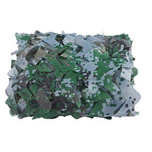 AWCPP Netting Camo Shading Net Net Army Netting Camouflage Netting | Adatto per Tende da Ombrellone Camera da Letto Nas | Tessuto Di Oxford Di Camo Woodland Oxford,a,1,5 * 4M.
