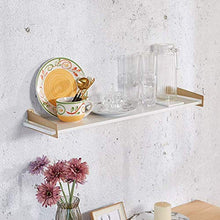 Semplicità Elegante Scaffale a Muro Scaffalature Galleggianti Scaffali Marmo Artificiale Semplice Staffa Metallica Sfondo Tv ad Alta Capacità Soggiorno Cucina Bagno, 9 Dimensioni, HJJ, a, 80X25cm