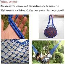 AI LI WEI Protective Net Decoration/Sicurezza Bambini Rail Net, Pet Balcone Scale di Sicurezza Antiurto Rope Net Wall Decoration Net Net Rete di Nylon Blu for la Sicurezza dei Bambini del Bambino Net