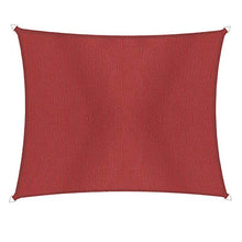 Windhager Sonnensegel Cannes 10779-Tenda Parasole Rettangolare, Giardino e terrazza, Resistente ai Raggi UV e alle intemperie, Colore: Rosso, 4 x 5 m