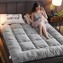 ZZX Materasso Tatami Morbido E Traspirante Materasso Doppio Futon Singolo Materasso Studentesco Giapponese Dormitorio Pieghevole Strisciante A Terra Materasso Letto Pigro, gray-120x200cm