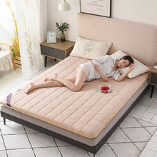 KOKIN Materasso Tatami Giapponese Ispessimento Materasso Futon Pieghevole in Peluche, Materassi Letto futon Soggiorno Tappetino Yoga Tappetino Universale Quattro Stagioni,A,90 * 200cm