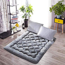 Materasso futon pieghevole in flanella ispessita Tatami Tatami Materasso Futon arrotolato morbido materasso per dormitorio studentesco giapponese per dormire C 150x200 cm-E_90x19