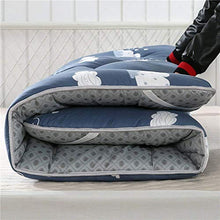 HKX Tappetino Pieghevole, materassino Portatile Queen-King futon Tradizionale Lavabile-C 180x200 cm (71x79 Pollici)