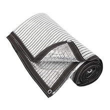 Shade net Rete Ombreggiante Riflettente in Alluminio per Uso Domestico, Materiali Ecologici di Alta qualità, Tasso di Ombreggiatura del 75%, Balconi Esterni, Tetti, Reti Isolanti per Auto