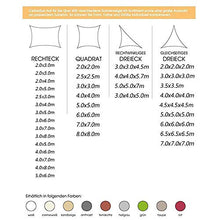 WXQIANG Ombra Panno Parasole Vela Triangolare Ombra Net Antipolvere 95% Ombreggiatura Idratante Isolamento Parcheggio Magazzino Fattoria Protezione Solare, Isolamento termico,