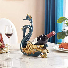 Portabottiglie per vino creativo Portabottiglie per vino in resina Stile europeo Ornamenti moderni Portabottiglie per vino singolo Espositore per armadietto per vino da tavolo Decorazioni per la cas