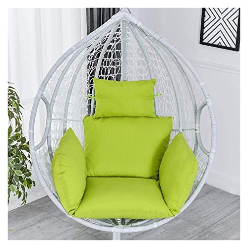 Sedia Imbottitura Sedile Uovo Amaca Cuscino Cesto Appeso Cuscini Altalena Spessa Nido Schienale con per Interno Patio Esterno Giardino da Ufficio Supporto Lombare
