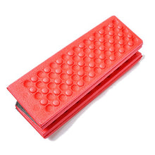 AceCamp, leggero cuscino isolante, impermeabile, dimensioni: 40 x 30 x 1 cm, Rot, 4er (Familien Pack)