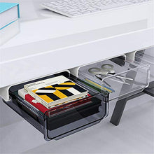 Organizer per cassetti da scrivania, Vassoio per cassetto da Tavolo Pop-up Nascosto Autoadesivo, Organizer per cassetti sotto Il Tavolo per scrivania Scuola Ufficio