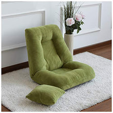 MEIMEI Divano pigro a una Camera da Letto Piccolo Divano a Pigiama Pieghevole (Color : Dark Green)