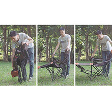 ZHANGYY Sedie a Sdraio da Patio Sedia da Campeggio - Sedia da Campeggio Pieghevole con poggiatesta e poggiapiedi Extra per Barbecue da Campeggio all'aperto Durevole