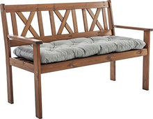 Ambientehome – Cuscino, Modello: EVJE, ca 120 x 50 x 8 cm, Cuscino per Panca da 2 posti