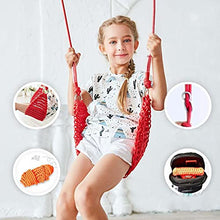 DFCV I più Nuovi Giocattoli da Esterno per Interni da Esterno Patio Appeso Net Hammock Sedia per Bambini Mobili da Giardino Cuscinetti 300kg