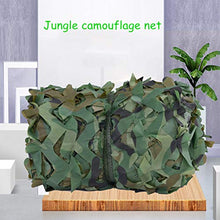 Rete Mimetica Caccia Woodland,Camouflage Net Stile Militare, Tessuto Oxford Impermeabile,Tenda da Campeggio,con Motivo Mimetico,per Tiro,Fotografia,Decorazioni,Copertura Auto(5x5m/16.4x16.4ft)